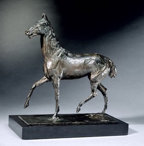 Ügető ló (bronz)