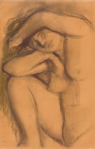 Étude de Nu (Aktsudie). Um 1888-92