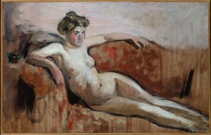 Fekvő akt, 1919-20 körül