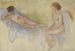 Két akt, 1902-1903 körül (olaj, vászon)