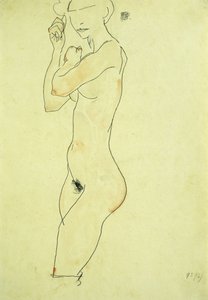 Álló akt; Álló akt, 1913