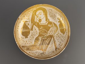 Tál, Fatimid-dinasztia (kerámia)