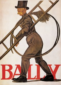 „Bally” bőrt reklámozó plakát, 1926