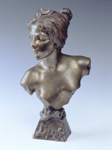 Diana mellszobra, 1910 körül (bronz)