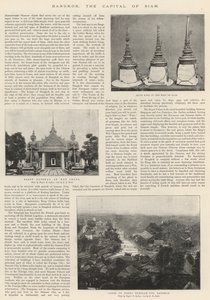 Bangkok, Sziám fővárosa