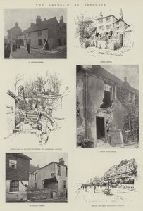 Földcsúszás Sandgate-nél