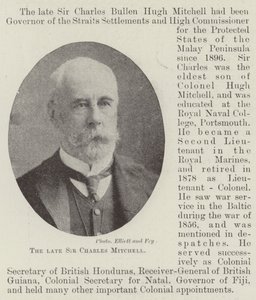 A néhai Sir Charles Mitchell