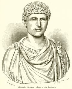 Sándor Perselus. (A Vatikán mellszobra)