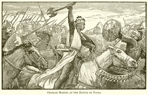 Charles Martel a toursi csatában