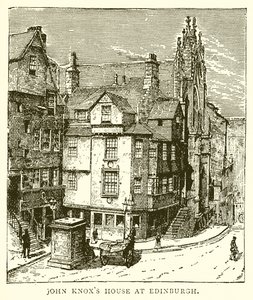 John Knoxs ház Edinburgh-ban