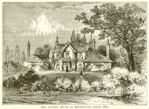 Mrs. Siddons House, Westbourne Green, 1800