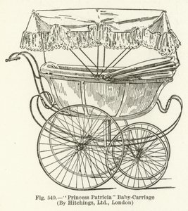 Patricia Baby Carriage hercegnő, Hitchings, London