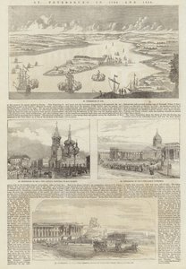 Szentpéterváron 1706-ban és 1856-ban