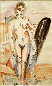 Standing Nude (Álló meztelen nő)