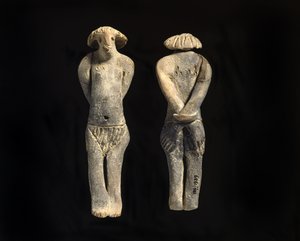 Exekrációs figura, Középbirodalom (agyag)