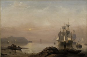 Napkelte a ködön át, 1852