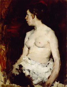 Ülő akt, 1879 körül