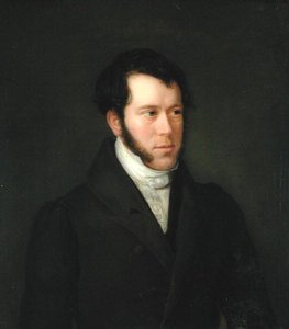 Gunther Gensler (1803-84) portréja, 1833