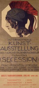 F. v. Stukkó / poszter Int. Művészeti kiállítás