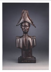 Jean-Jacques Dessalines (kb. 1758-1806) mellszobra (fa)