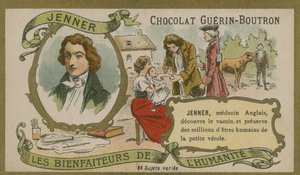 Edward Jenner angol orvos és tudós
