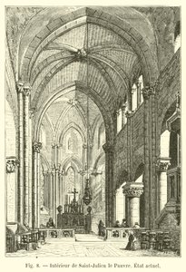 Saint-Julien le Pauvre belseje, jelenlegi állapota