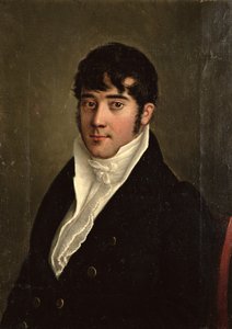 Ülő úriember portréja, 1825 körül