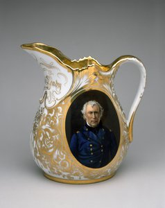 Bemutató kancsó, 1848-50 körül (porcelán)