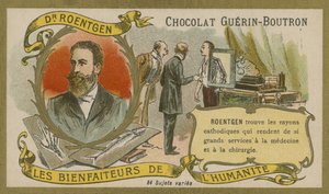 Wilhelm Roentgen német fizikus, aki felfedezte a röntgensugárzást