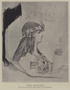 Sarah Bernhardt francia színésznő