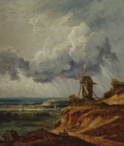 Argenteuil szélmalom, 1830 körül