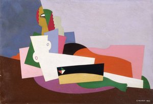 Fekvő akt, 1923