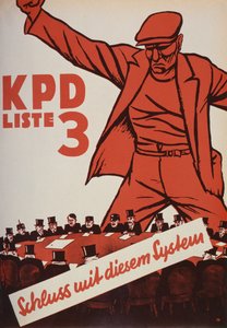 Kommunista Párt választási plakátja, 1932