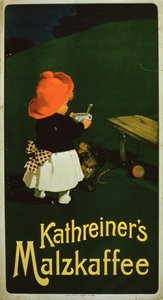 A Kathreiners Malt Coffee reklámplakátja