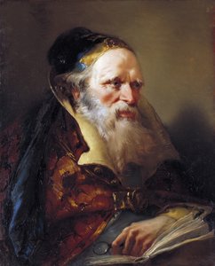 A filozófus vezetője, 1750-60 körül