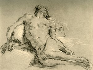 Akt pihenő, 18. század közepe, 1928