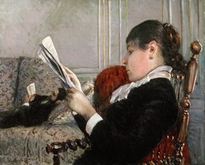 Belső, Olvasó asszony, 1880