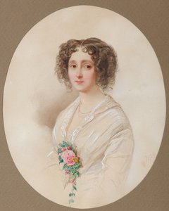 Alexandra Mihajlovna Cseliscseva portréja 1816-1913, 1851