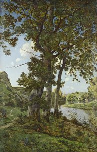 A Chateau-Renard tölgyei, 1875