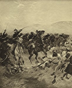 Fatehabadi csata, 1879 (mélynyomás)