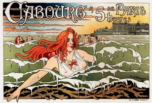 Cabourg Casino plakátja, 1896