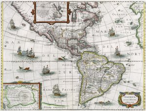 Amerika térképe, 1631