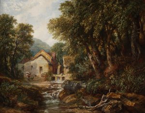 Malom Rowsleyben, Derbyshire államban, 1867