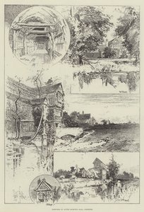 Vázlatok a cheshire-i Little Moreton Hallról