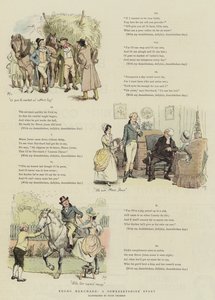 Fiatal Herchard, a Somersetshire-i történet (chromolitho)