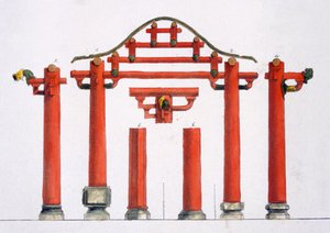Kínai fa építészeti jellemzők, 1820-30-as évek körül