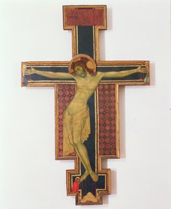 Feszület (tempera fán)
