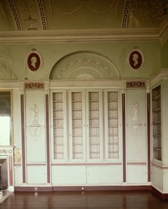 Heveningham Hall, Suffolk: könyvtár, 1778-80