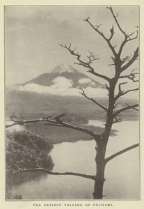 Fujiyama kialudt vulkánja