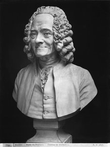 Voltaire mellszobra (márvány)